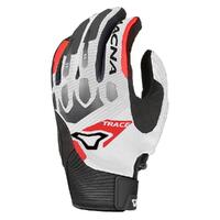 Macna Trace Gloves Black/White/Red