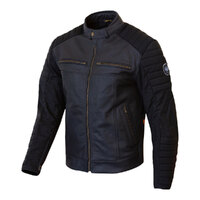 Merlin Ridge D3O Cotec Leather Jacket Black