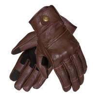 Merlin Legacy D3O Ladies Leather Gloves Dark Brown