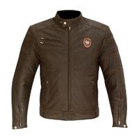 Merlin Alton Leather Jacket Brown