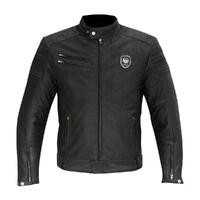 Merlin Alton Leather Jacket Black