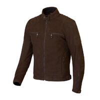 Merlin Miller Leather Jacket Brown