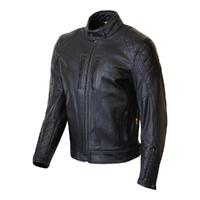 MERLIN CAMBRIAN LEATHER JACKET BLACK