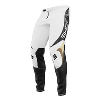 Shot Contact Manta Pants White
