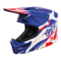 Shot Furious Youth Beast Helmet Blue/Red Glossy