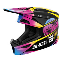 Shot Furious Youth Miami Helmet Orange Glossy