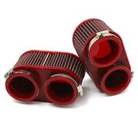 BMC FM3092 Universal Motorcycle Air Filter Dual Oval Set