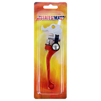 States MX Brake Lever - Fold/Flex - KTM - Orange sku:70-FFB-903E