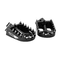 States MX S2 Alloy Off Road Footpegs - Suzuki - Black sku:70-FP4-512K