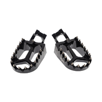 States MX S2 Alloy Off Road Footpegs - KTM/Husqvarna (FITS 2016 Models ON) - Black