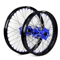 States MX Wheel SET Kawasaki KX250F/450F 06-18 21 inch Front/19 inch Rear - Black/Blue