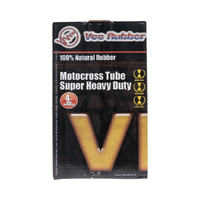 VEE Rubber - Super Heavy Duty Tube - 4mm - 100/100-18 Straight Valve