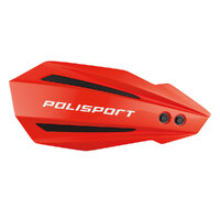 Polisport Bullit MX Handguards Honda - Red sku:75-830-8526