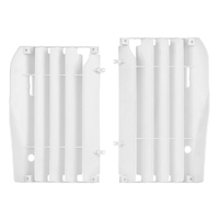 Polisport Radiator Louvers Honda CRF250R 10-13 - White