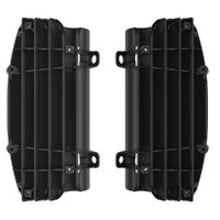 Polisport Radiator Louvers KTM/Husqvarna - Black sku:75-845-79K