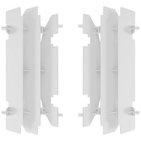 Polisport Radiator Louvres Suzuki RM/DRZ - White