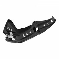 Polisport Fortress Skid Plate W/Linkage Guard KTM/Husqvarna - Black sku:75-846-90K