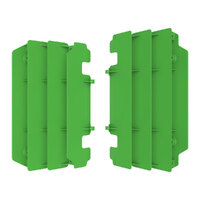 Polisport Radiator Louvres Kawasaki KX - Green sku:75-847-24G5
