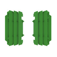 Polisport Radiator Louvres Kawasaki KX - Green sku:75-847-25G5