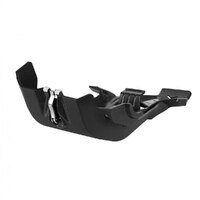 Polisport Fortress Skid Plate W/Link Honda CRF450R 21-22 - Black