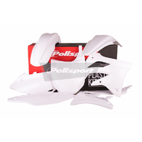 Polisport Plastics MX KIT Kawasaki KX450F 12 - White