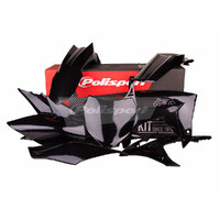 Polisport Plastics MX KIT Honda CRF250R 14-17/CRF450R 13-16 - Black