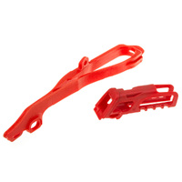 Polisport Chain Guide & Slider KIT Honda CRF250R 10/CRF450R 09-10 - Red
