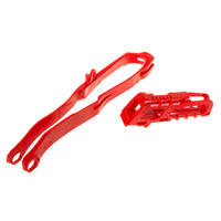 Polisport Chain Guide & Slider KIT Honda CRF250R 14-17/CRF450R 13-16 - Red
