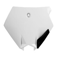 CEMoto Number Plate KTM 85SX (03-12) 105SX (04-11) 85 / 105XC (08-09) White