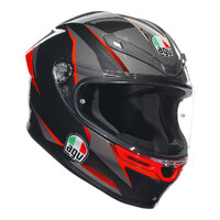 AGV K6 S Helmet Slashcut Black/Red Product thumb image 1