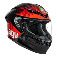 AGV K6 S Helmet SMU Fision Black/Red Product thumb image 1