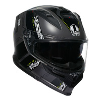 AGV K7 - Kyber Matt Grey/Yellow Fluo