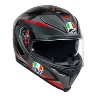 AGV K5 S Helmet Plasma Grey/Black/Red Product thumb image 1