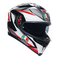 AGV K5 S Helmet Plasma White/Black/Red
