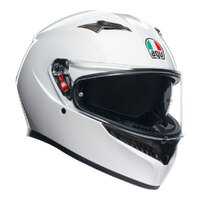 AGV K3 Helmet Seta White