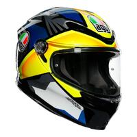 AGV K6 Helmet Joan Black/Blue/Yellow