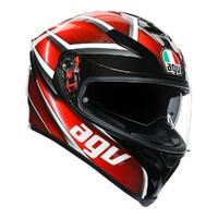AGV K5 S Helmet Tempest Black/Red