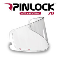 AGV 100% MAX Vision PINLOCK¸ Lens 70 Clear (GT4 Model Visors ONLY)