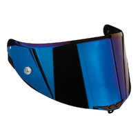 AGV Visor Scratch Resistant Race 3 Mplk Iridium Blue Product thumb image 1