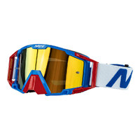 Nitro NV-100 Off Road Goggles Blue/Red/White  Product thumb image 1