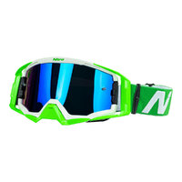 Nitro NV-150 Off Road Goggles White/Green Frame Green Lens