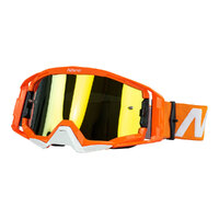 Nitro NV-150 Off Road Goggles Orange Frame Red Lens