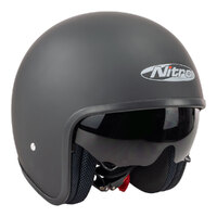 Nitro X606V Helmet Satin Black Product thumb image 1