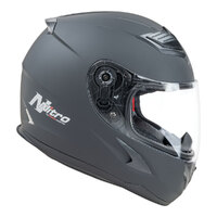 Nitro N2300 UNO Youth Helmet Satin Black