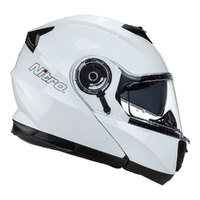 Nitro F160 Modular Helmet White