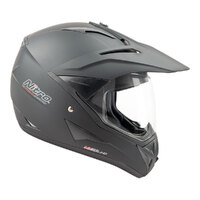Nitro MX730 UNO Adventure Helmet Satin Black