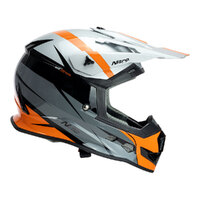 Nitro MX700 Recoil Off Road Helmet Grey/Black/Orange Product thumb image 1