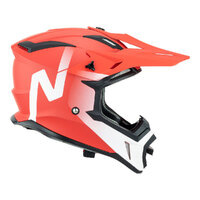 Nitro MX760 Off Road Helmet Satin Red/White
