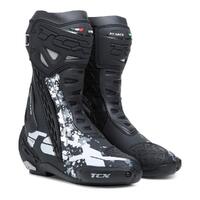 TCX RT-RACE Boots Black/White/Grey