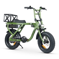 ACE-X Mini Electric Bike - Combat Green